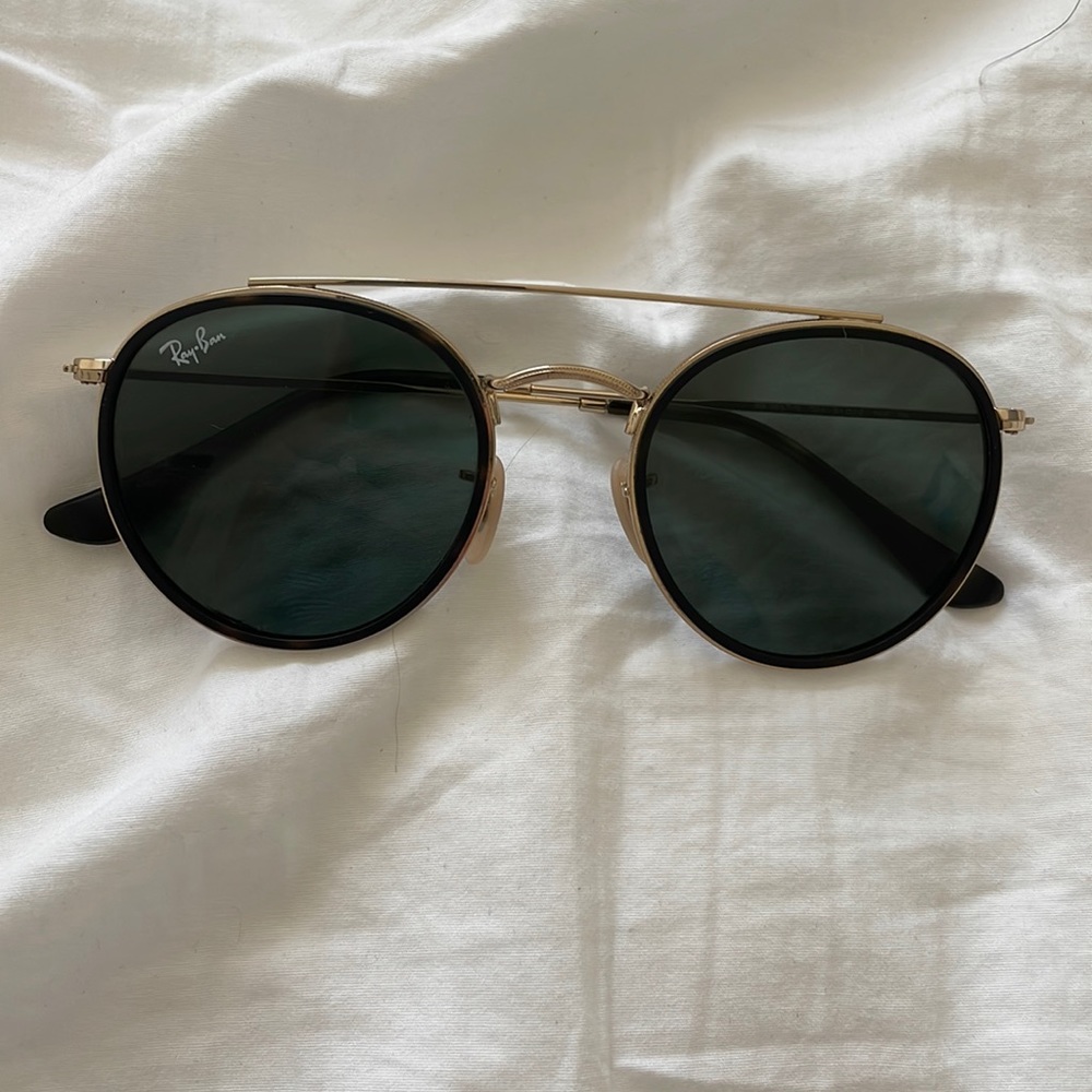 Rayban Round Double Bridge